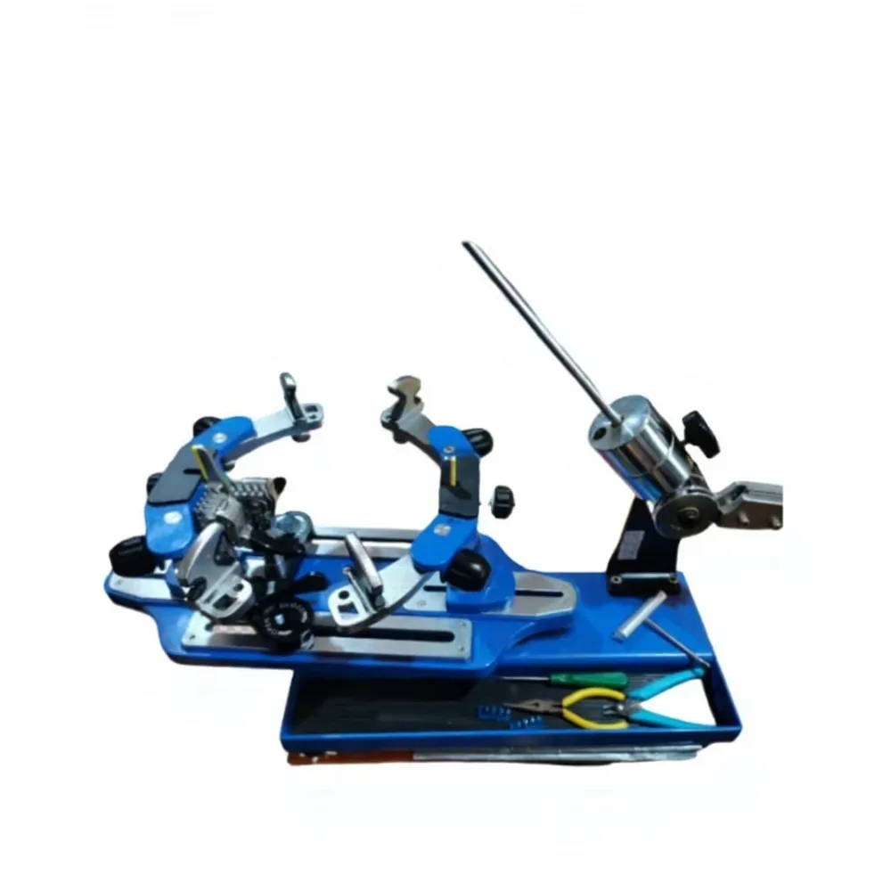 Portable Desktop Tennis Badminton Racket Stringing Machine Manual Tool with Strings Accessories for Home Sports Training