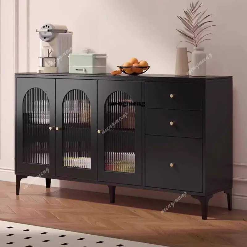 Cover Cleaner Kitchen Cabinet Counter Natural Wooden Modern Kitchen Cabinet Storage Pantry Luxury Meble Kuchenne Furniture Home