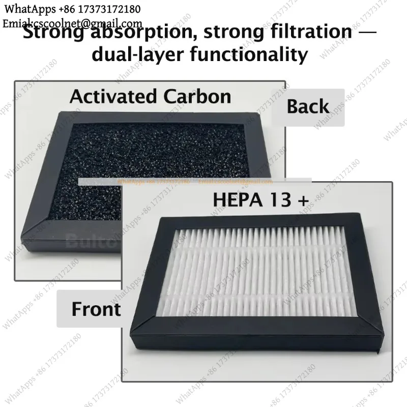 k06 HEPA 13 Activated Carbon Air Filter For Flashforge Creator 5 Pro C5 Pro 3D Printer Replacement Accessories