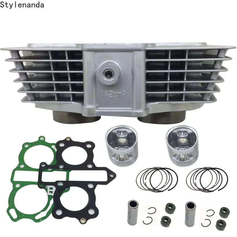 Motorcycle Cylinder Kit 44mm 47mm pin 13mm For Honda CB125 TWIN CA125 CB125T CBT125 CM125 244FMI 247FMJ 125cc Upgrade 150cc