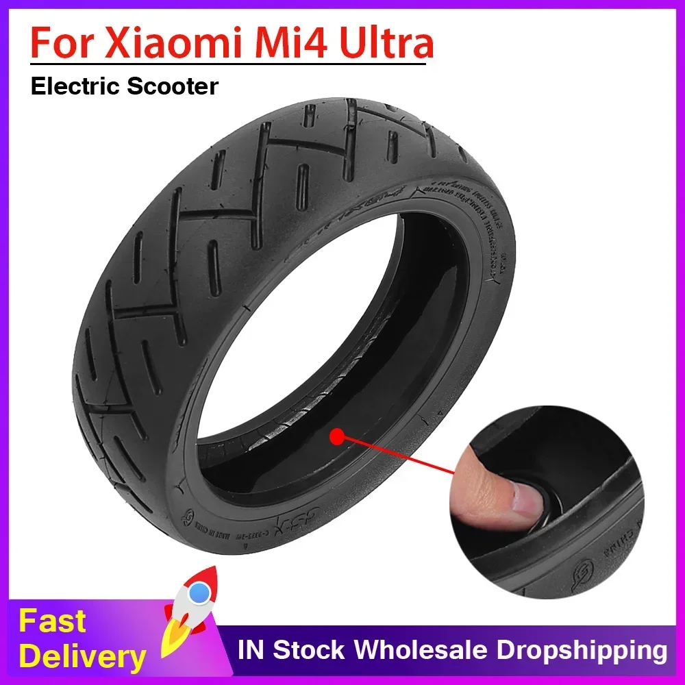 10 Inch 250*64 Vacuum Self-repairing Tyre For Xiaomi 4 Ultra Electric Scooter 250x64 Tyre with Gule Self Healing City Road Tires