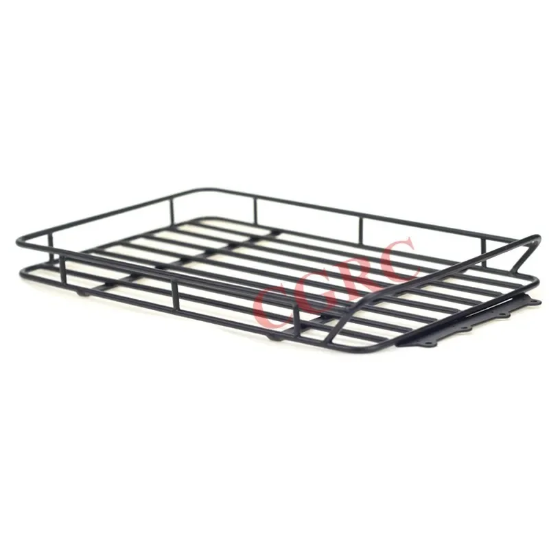 Stainless Steel Metal Roof Rack 230*145*30mm For 1/10 Rc Crawler Car Trx4 Bronco Axial Scx10 90046 90047 Jeep Wrangler