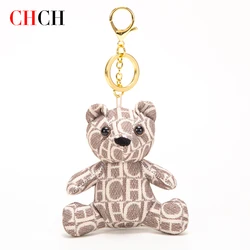 CHCH 2023 Fashion Classic Vintage Luggage Accessories Little Bear Pendant with Keychain