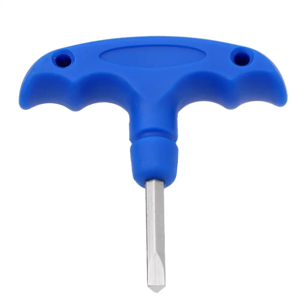 

Golf Club Kit Triangle Wrench Blue Color Shaft Replacement Tool for Fairway Driver Shaft Adapter