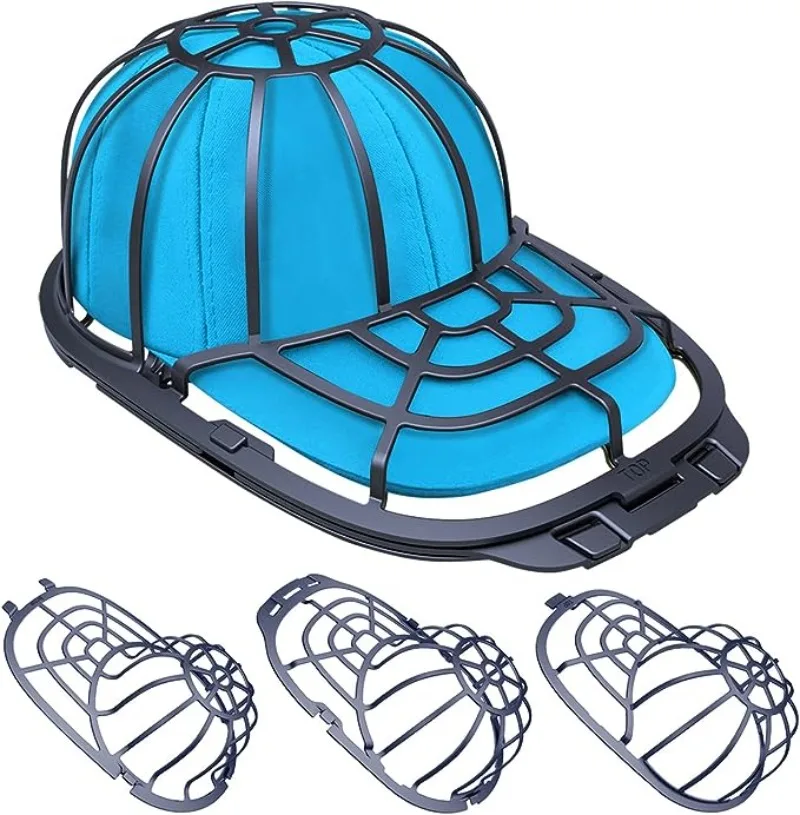 Estante de almacenamiento para gorras de béisbol, herramienta de secado rápido, fácil de usar, soporte para gorras, asistente de limpieza