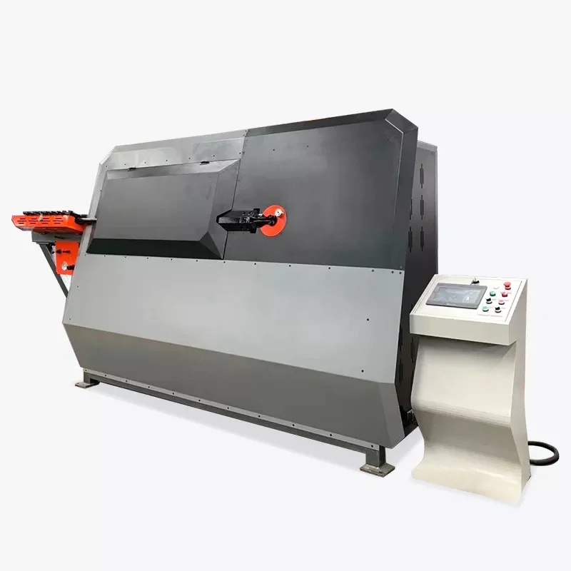 YG Customized CNC PLC Motor Automatic Bar Hoop Bending Machine For Round Steel Rebar Wire Rod Stirrup Bending Cutting High Produ
