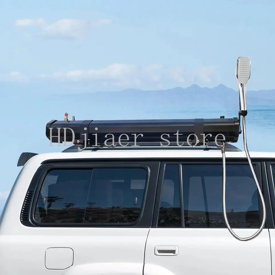 

30L UV resistant car roof shower water tank solar camping shower PVC truck