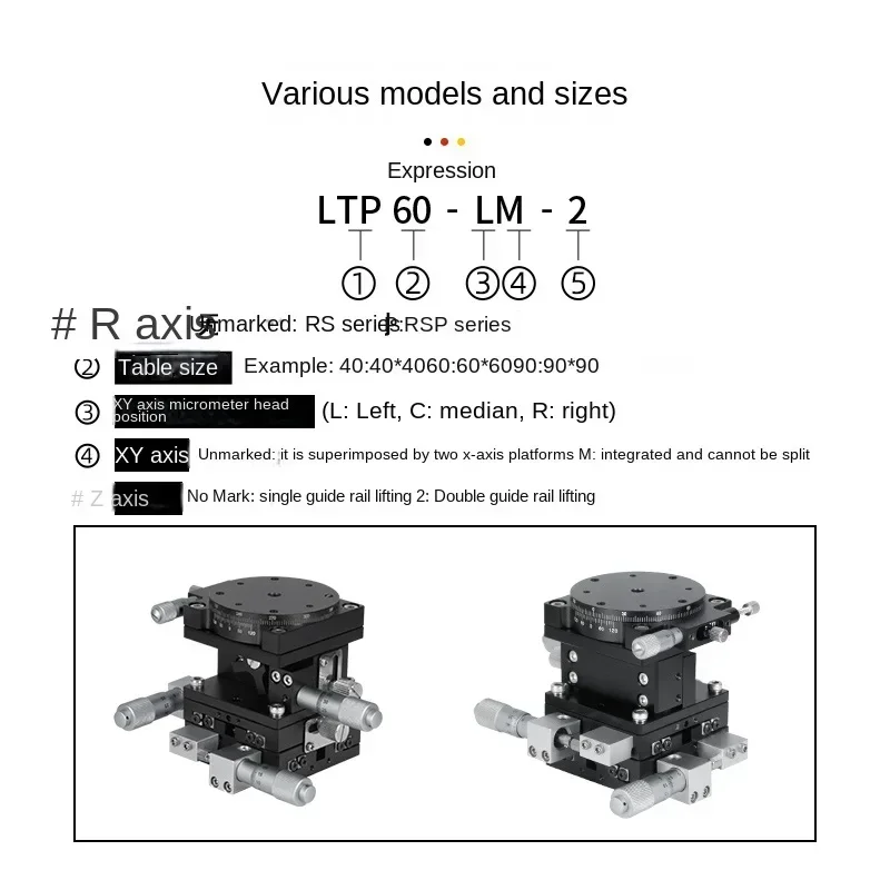 

Upgrade Manual And Precise Fine Adjustment Of Automatic Displacement Of Mobile Platform