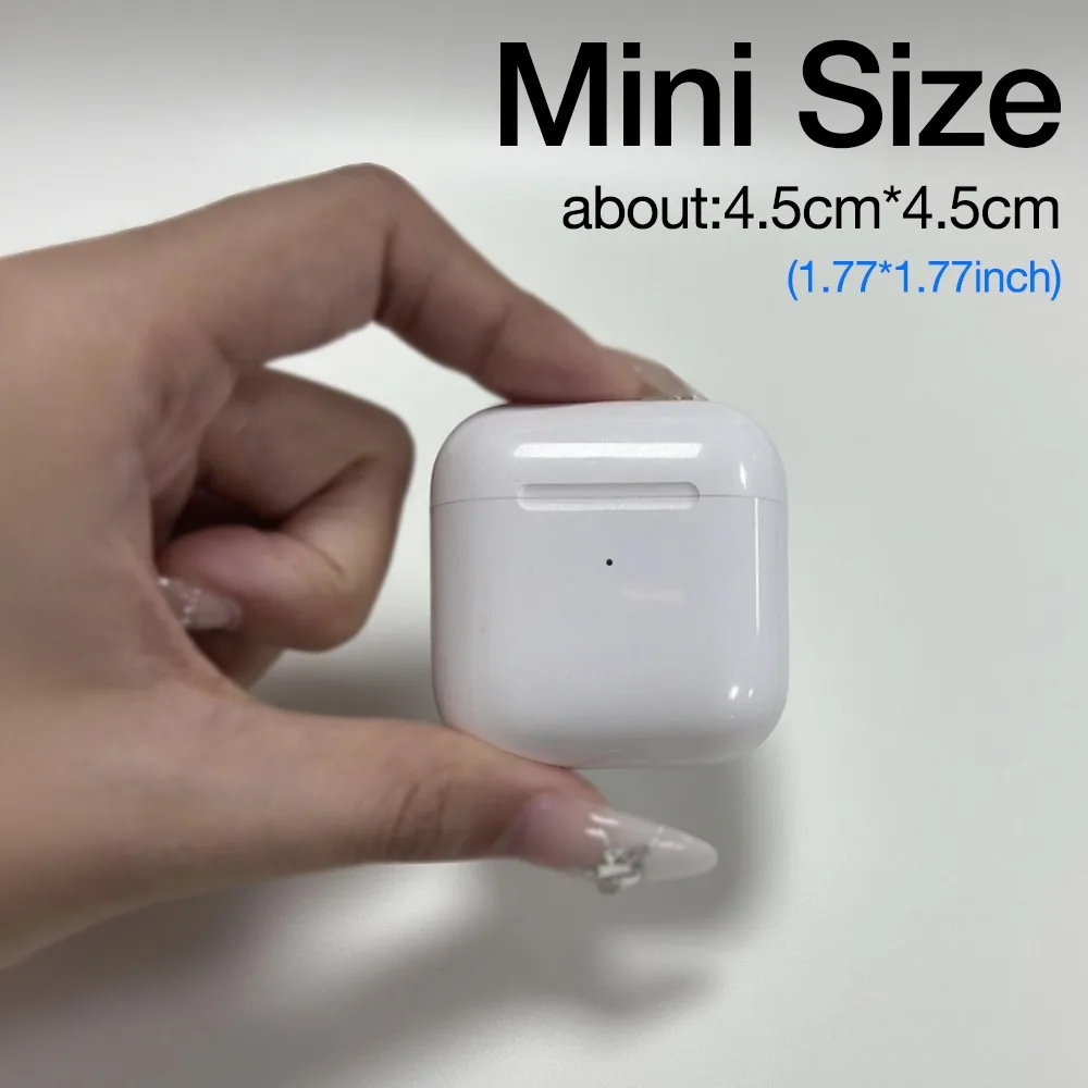 سماعات بلوتوث 1-2 قطعة TWS سماعات لاسلكية HiFi صوت الكمون المنخفض الحد من الضوضاء سماعات أذن آيفون 16 15 14 13 أندرويد