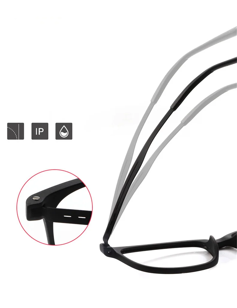 Hochwertige Retro ultraleichte Gummi Titan Brille Rahmen für Männer und Frauen Mode runden Rahmen optische Brille – Detail 7
