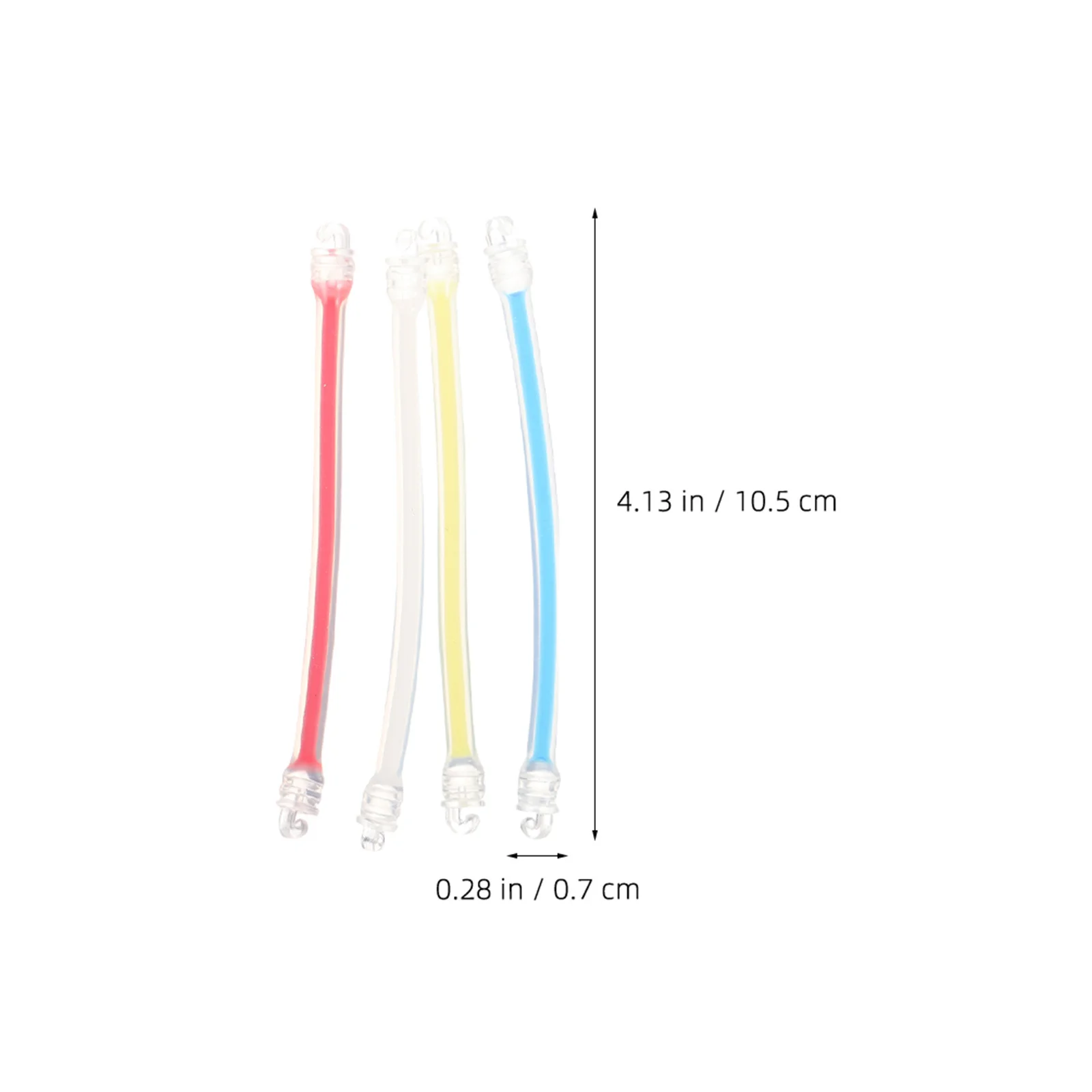 8 قطعة مضرب تنس سيليكون المرطب امتصاص الاهتزاز ملحق محمول لجميع الأعمار عشاق التنس امتصاص الصدمات الصغيرة