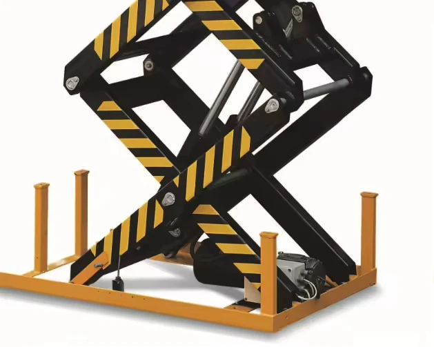 Hot Selling 4 Ton Hydraulic Scissor Lift Table Automatically Up Down Lifting Platform