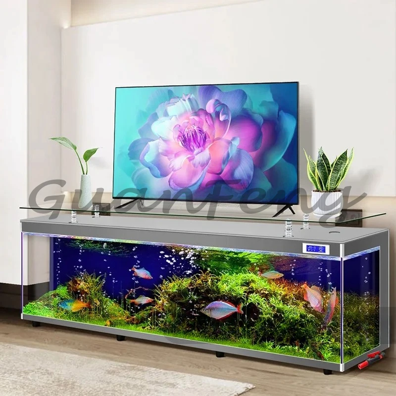 FISH TANK会報　65〜108 HLZ TV Cabinet Tea Table One-piece Fish Tank Hakka Large