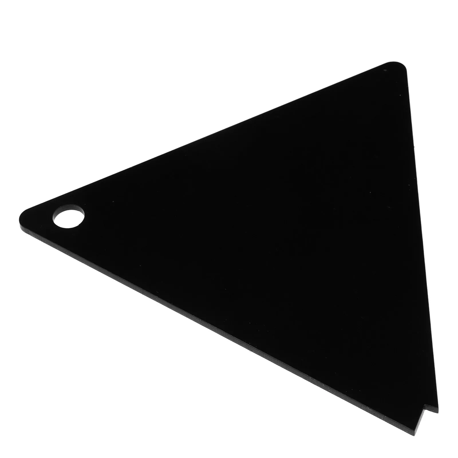 

Ski Snowboard Wax Scraper Acrylic Triangle Shape Wax Removal Tool Professional Snowboard Tuning Accessory Universal Fit