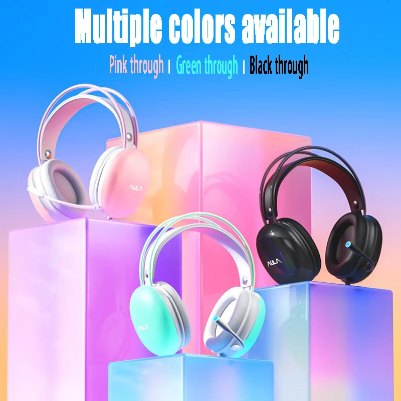 S505 Wired Headset Over-ear Gaming Gaming Headset Eating Chicken Laptop Bass Noise Canceling Listening