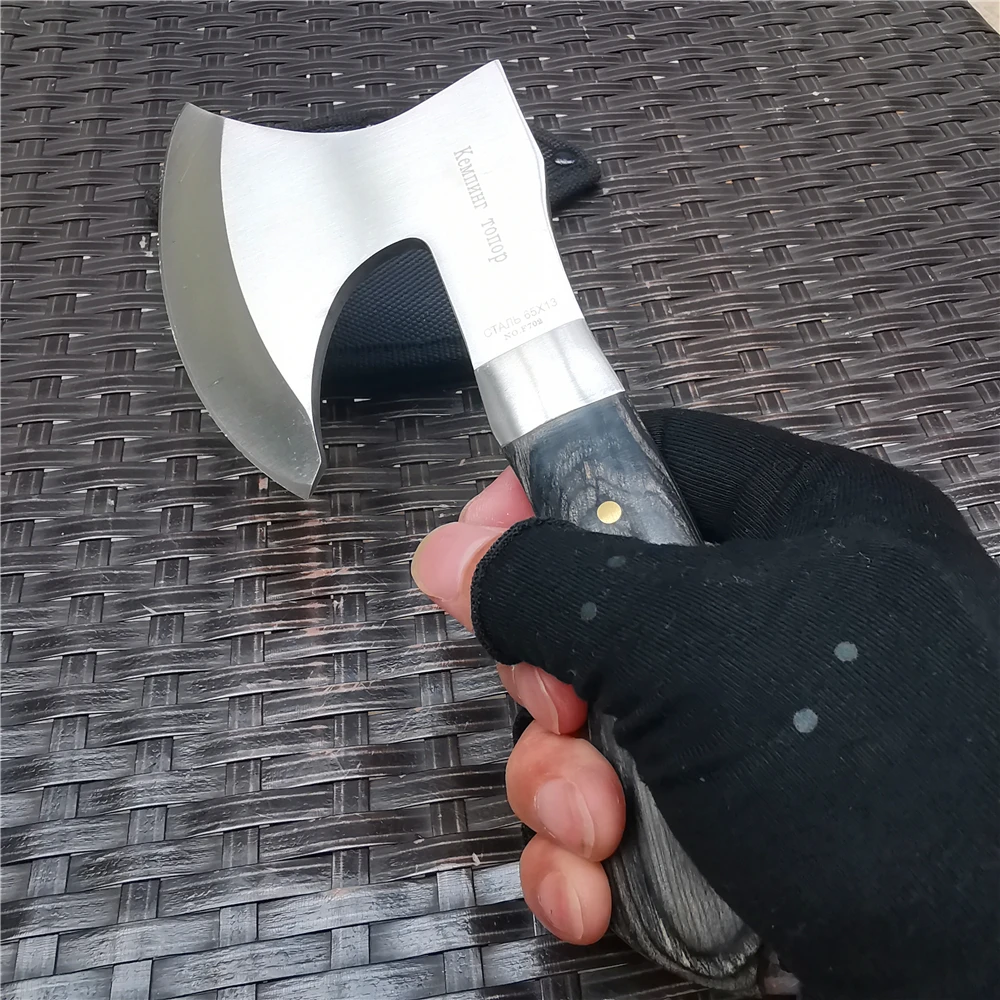 Hammer Axe Garden Tomahawk Army Hunting Machete Axes Hand Machete Fire Hatchet Axe Ice for Outdoor Survival Camping and EDC