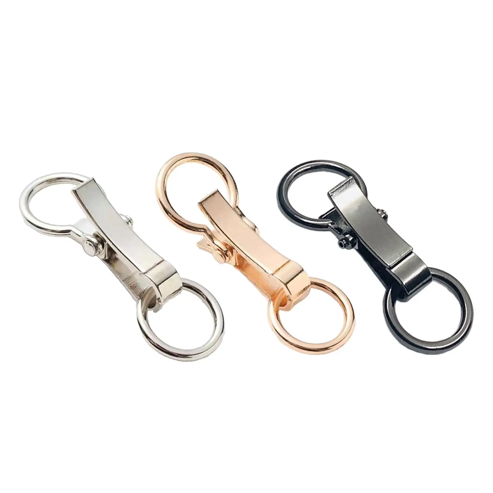 10x Metalen Gesp Legering Snap Haak Sluiting Voor Lanyard Jas Naaien Projecten