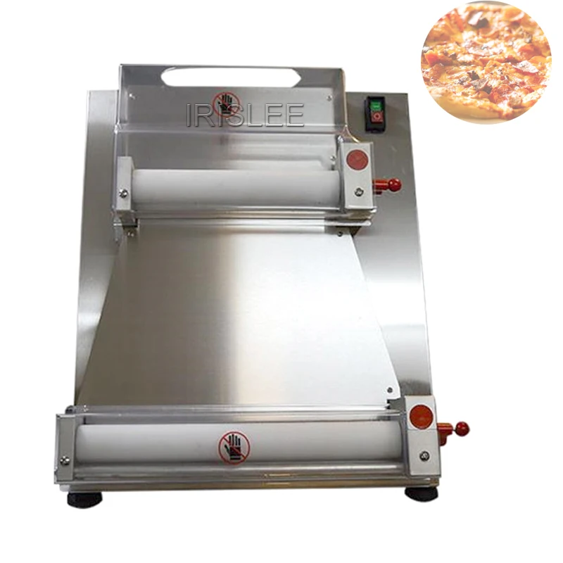 

370W Electric Pizza Dough Roller Machine Stainless Steel Max 12 Inch Pizza Dough Press Machine Sheeter Food Processor