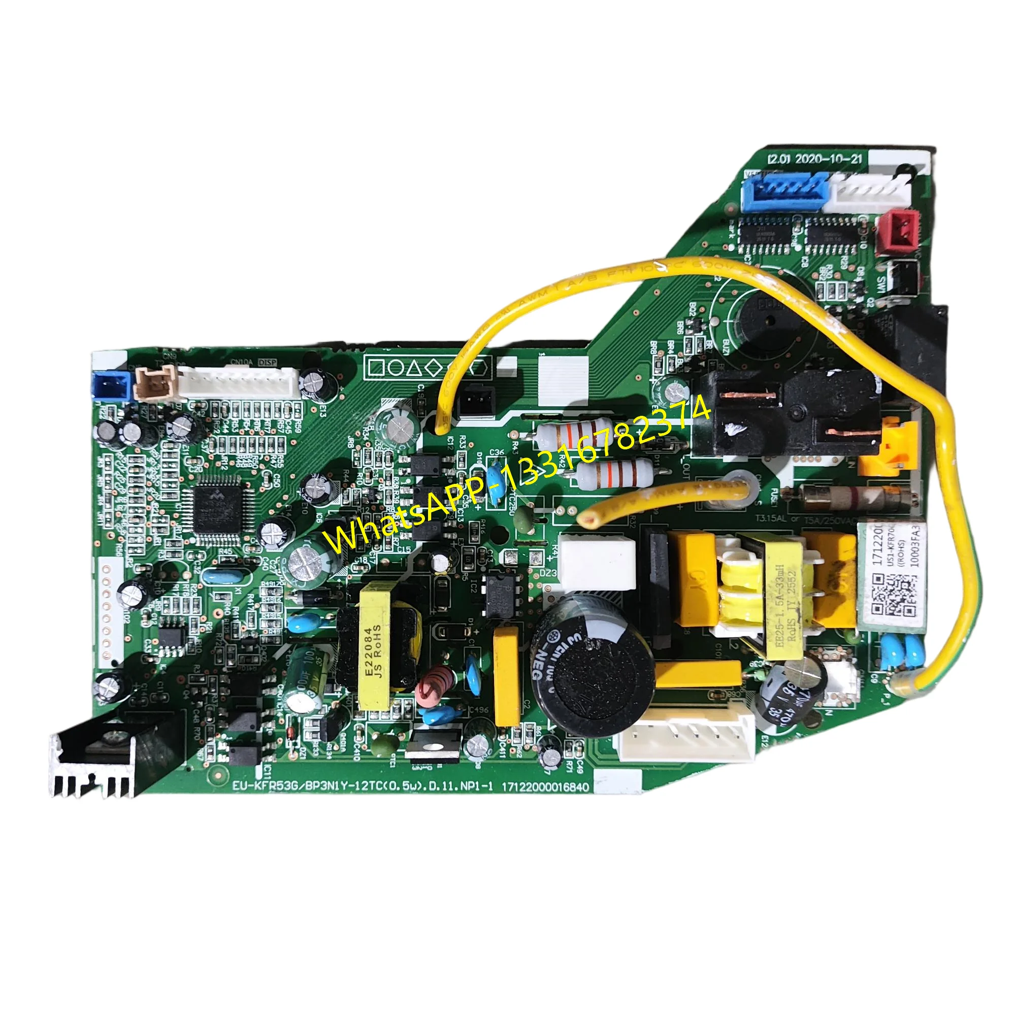 17122000009918 is suitable for Midea air conditioning indoor unit motherboards and second-hand motherboards US1-KFR(ROHS)