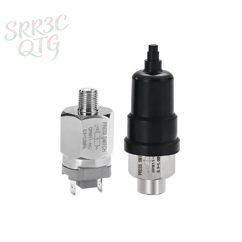 

1Pcs G1/8 G1/4 Automatic Controller QPM11 NO NC Adjustable Air Pressure Switch 0.1-1Mpa Hydraulic Diaphragm
