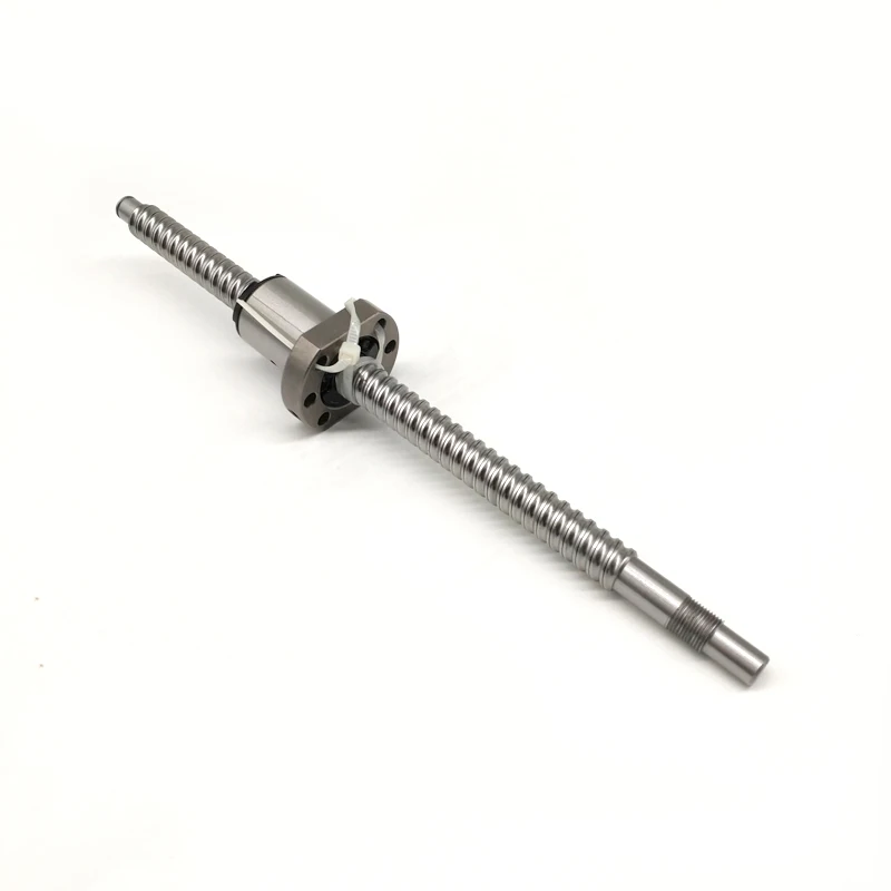 1pc SFS1610 200 250 300 350 400 450 500 550 600 650 mm C7 Ball Screw With SFS1610 Ballnut BK/BF12 End Machined