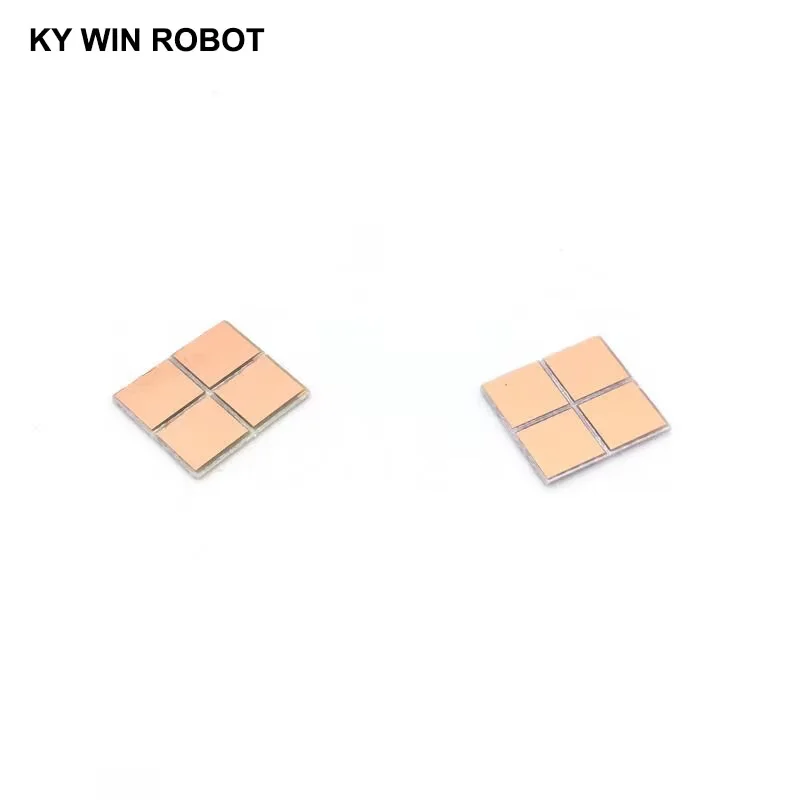 100pcs FR4 PCB 6.5*7mm Double Side Copper Clad plate DIY PCB Kit Laminate Circuit Board 0.65x0.7cm 6.5x7x1.0mm