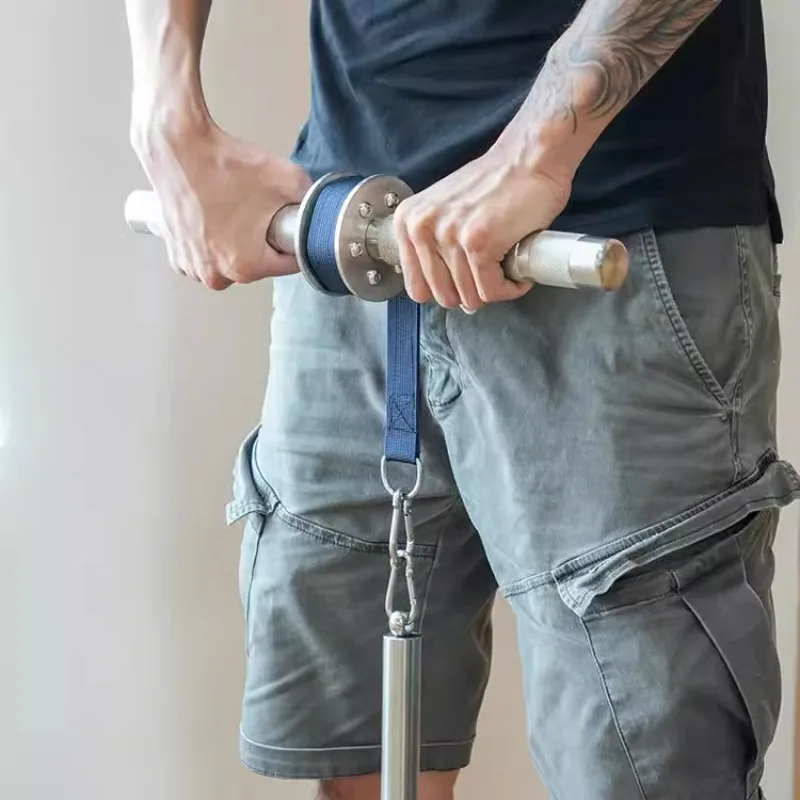 

Stainless steel forearm trainer Thousand catties roll Thousand catties stick forearm strength training wrist weight