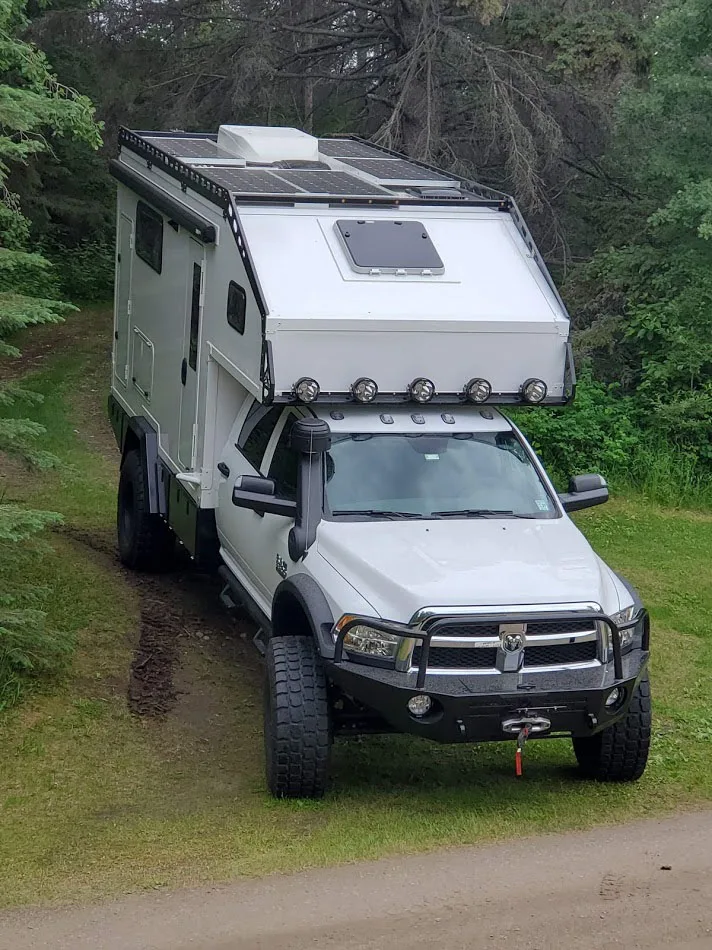 New Australia Standard Slide In Truck Camper With Short Bed For Sale