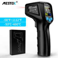 MESTEK IR03A / IR03B Handheld Infrared Thermometer -50~600℃ Industrial IR Termometro Temperature Tester Non-contact Pyrometer