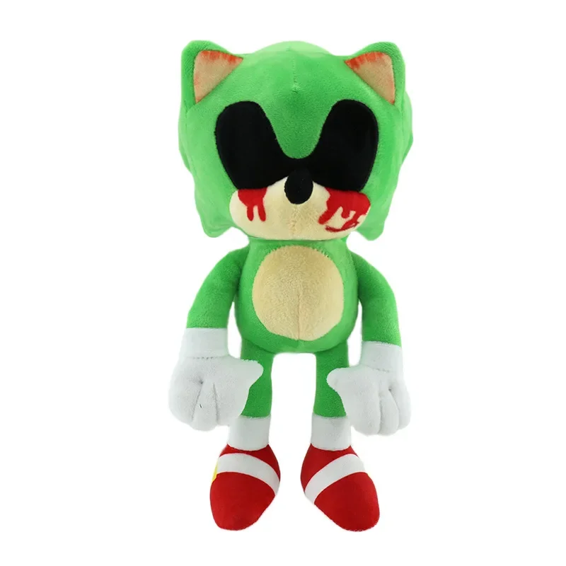 Hot 30CM High Quality Sonic Plush Toy Hedgehog Knuckles Tails Cute Cartoon Soft Stuffed Doll Birthday Gift for Children - view 5