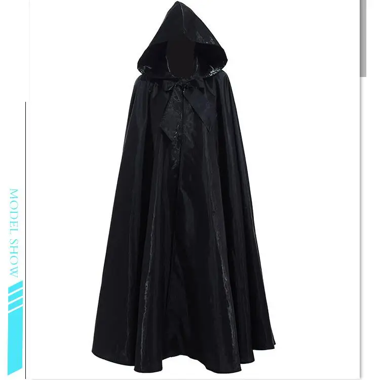

Средневековый халат ведьмы, костюм на Хэллоуин, плащ для выступлений, женская этническая сценическая одежда, весенняя, без бренда, зарегистрированная