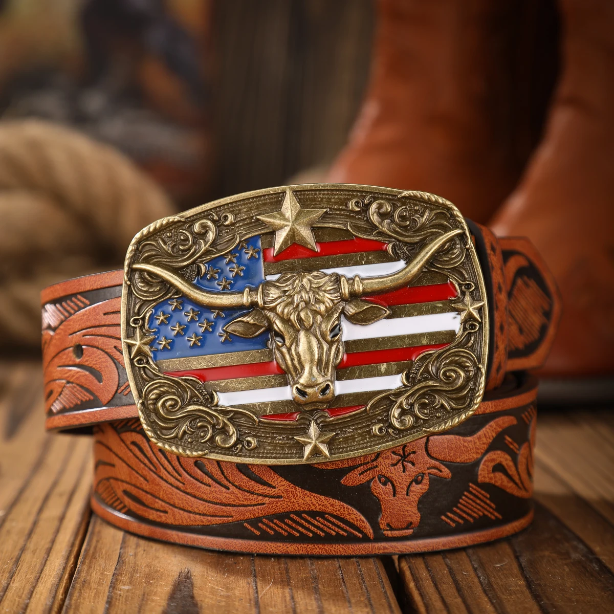 يلتقي الموضة خمر! حزام بإبزيم من سبائك البولي يوريثان، مناسب لكل من الرجال والنساء، لإنشاء نمط غربي شخصي