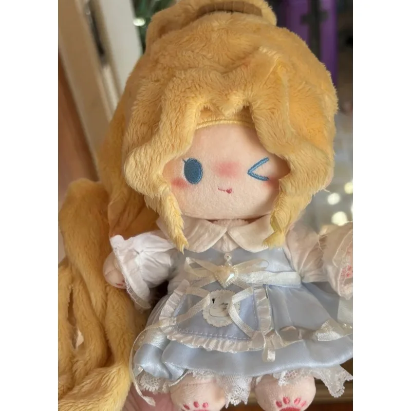 20cm 게임 아이덴티티 V 앨리스 드 로스 귀여운 플러시 인형 크리스마스 바디 플러시 장난감 코스프레 장식 생일 선물