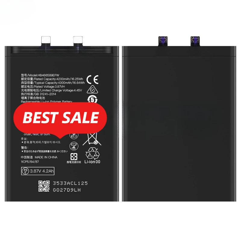 HB466589EFW for Huawei Honor 50 Lite/Nova 8i/Honor Play5/Vitality Edition/Enjoy 50 Plus/Nova 9z/Hi Enjoy 60 Pro Phone Battery