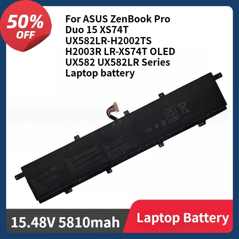 

C42N2008 Battery for ASUS ZenBook Pro Duo 15 XS74T UX582LR-H2002TS H2003R LR-XS74T OLED UX582 UX582LR Series Laptop Battery