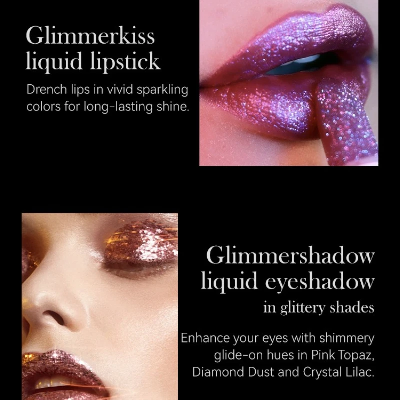 Multi-Color Non-stick Cup Matte Lipstick Flash Lasting Easy Color Diamond Lipstick Dark Halloween Look