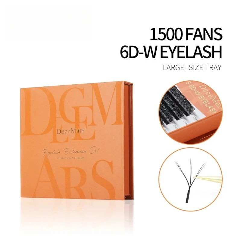 Large Capacity 6D Six-leaf Clover Type Grafted Eyelashes Natural Dense Grafted False Eyelashes Do Not Loose Roots