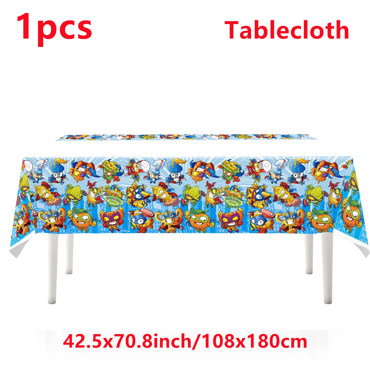 لافتة تزيين حفلات أعياد الميلاد من Superthings، خلفية بالون Superzings، أدوات المائدة، أغطية الكيك، مستلزمات الحفلات، ألعاب الأطفال #3