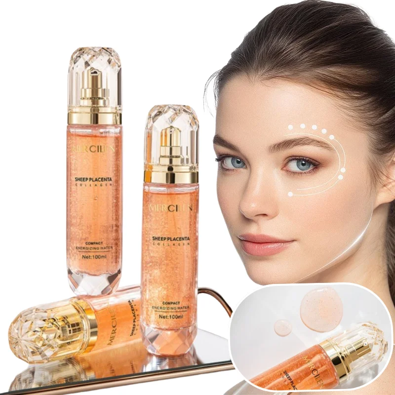100ml Sheep Placenta Collagen Essence for Firm, Glowing Skin Moisturizing Face Essence Brighten Energy Water Reduce Fine Lines