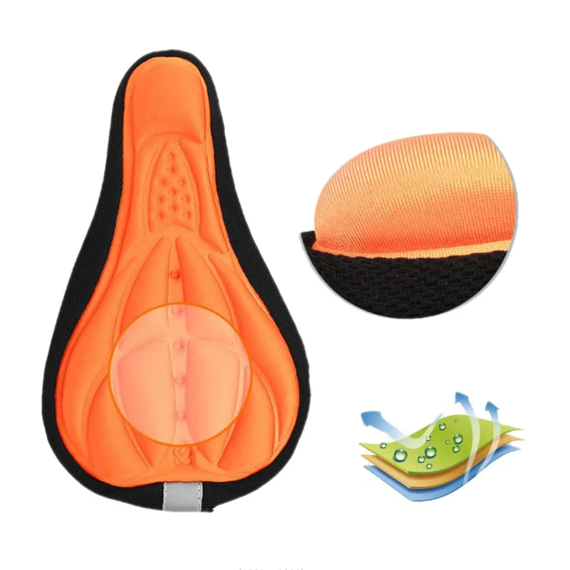 New 3D Saddle Seat NEW Soft Bike Seat Cover Comfortable Foam Seat Cushion Cycling Saddle for Bike Accessories