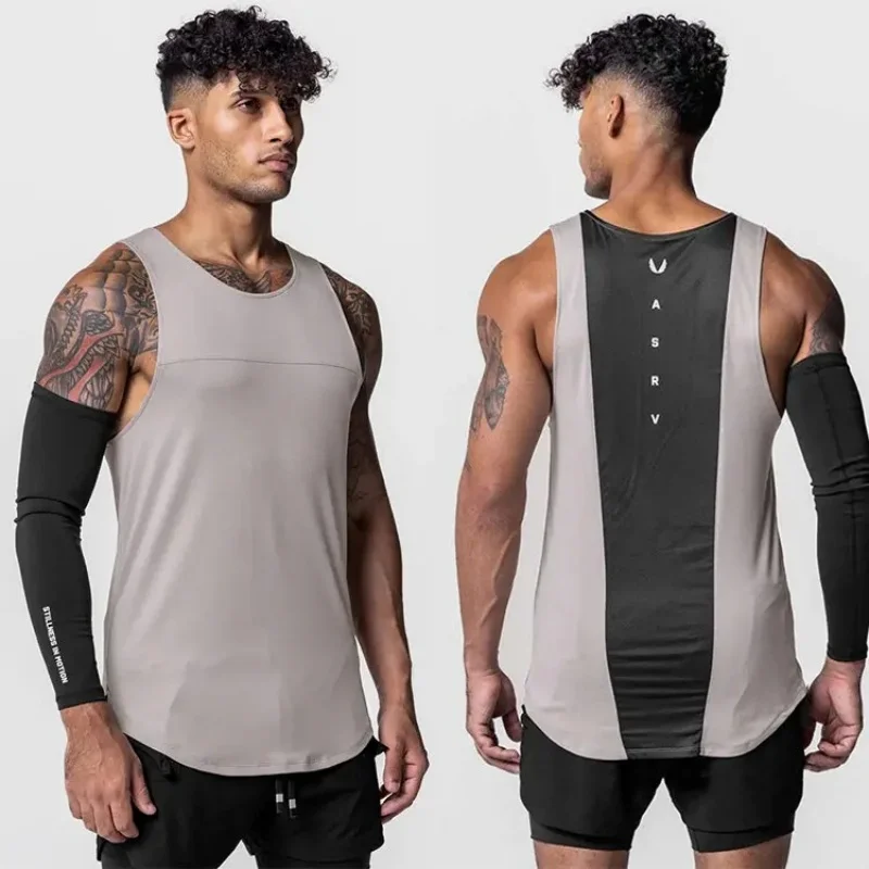

2025 Summer New Men's Vest Sportswear Quick Dry Vest Indoor Fitness Basketball Vest Breathable Men's Apparel