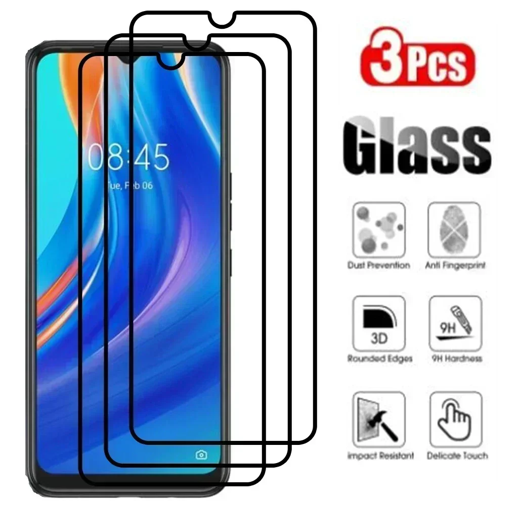 Tempered Glass For Tecno Spark 7 7P 7T Full Coverage Screen Protector Glas for Tecno Spark 7 Pro Protective Glass