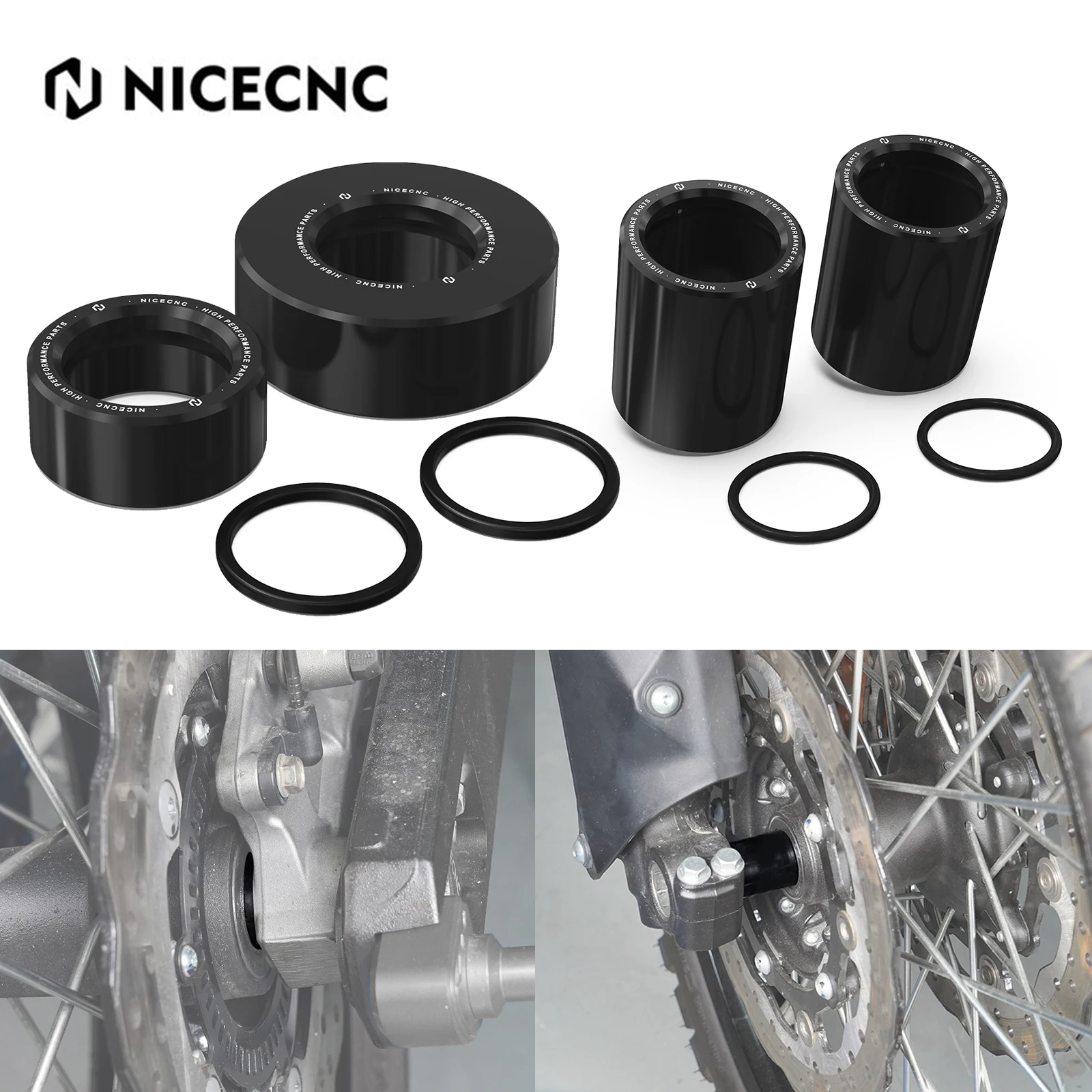 For Yamaha Tenere 700 Front Rear wheel Spacers Tenere700 XTZ 700 2019 2020 2021 2022 2023 2024 Rally Edition 2020-2024 2023