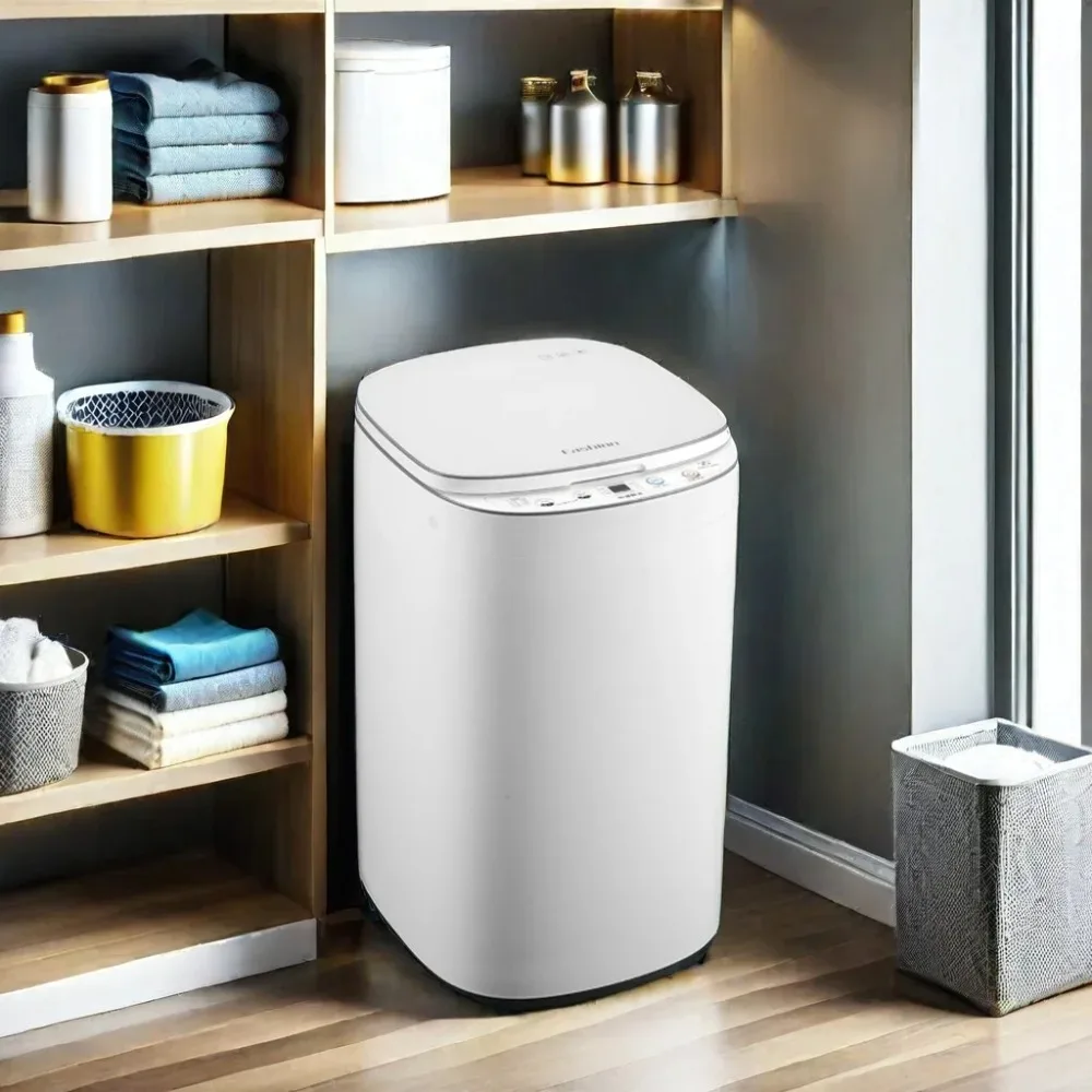 3.5KGS Fully Auto Mini Top Loading Washing Machine Single Tub Baby Clothes Home Car Hotels Outdoor Use Electric Power New