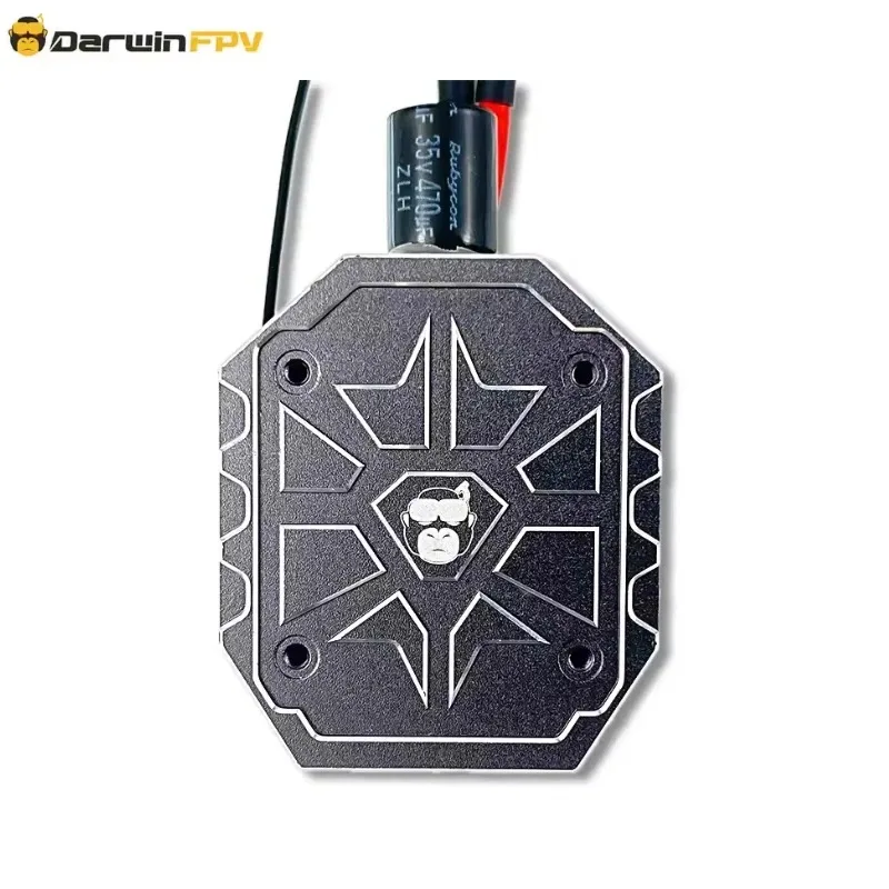 DarwinFPV HULK F411 45A AIO Waterproof AIO 3~6S SPI Receiver FPV FC ESC for RC FPV Freestyle Drone