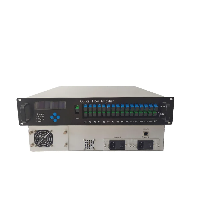

8*22 23 Db 8/16/32/64 Ports CATV Multi Ports High Power Optical Amplifier EDFA/High Out Optical Amplifier with WDM