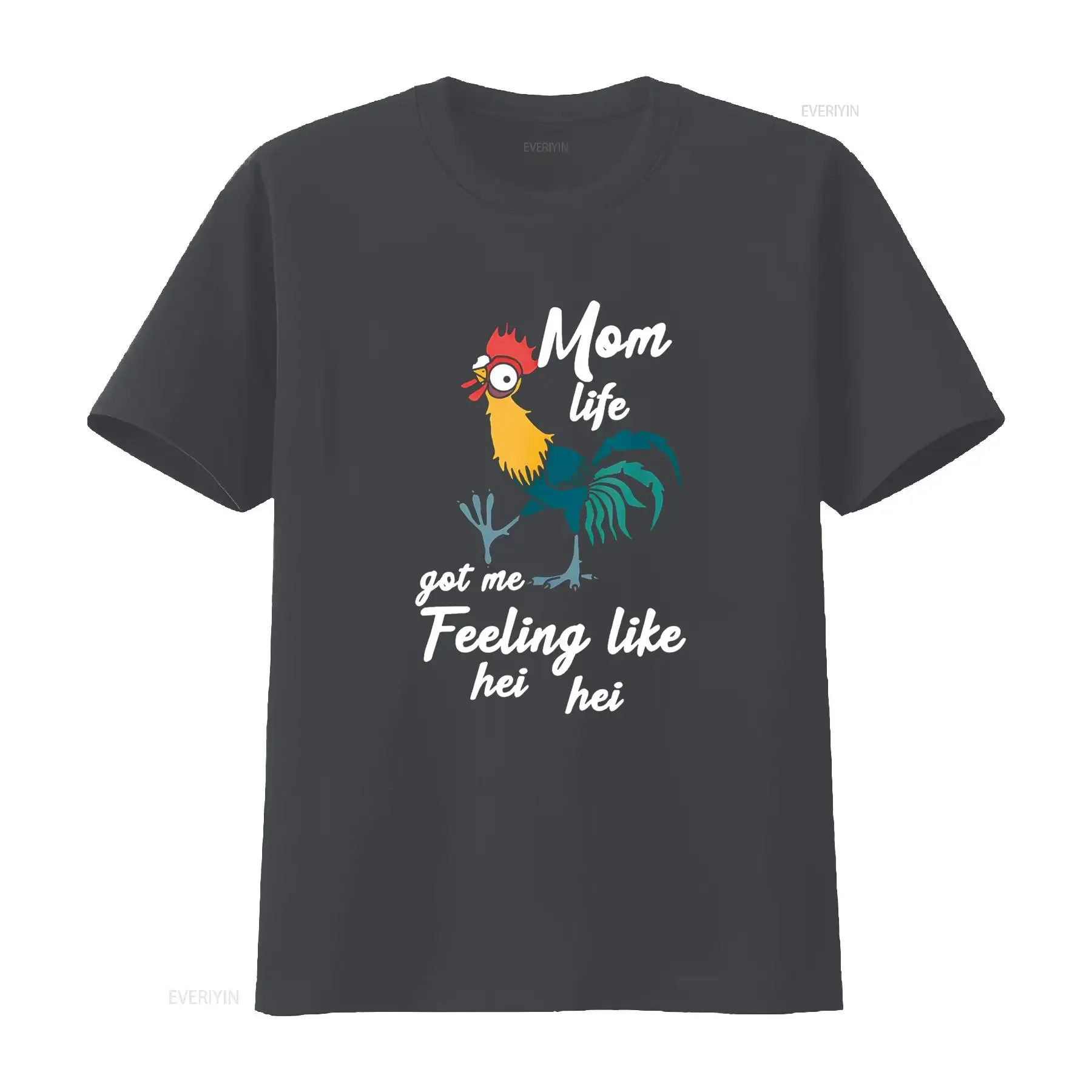 أمي الحياة حصلتني الشعور مثل Hei البلوز تي شيرت خمر غسلها تنوعا قليلا لينة أنيقة تنفس مصمم الملابس