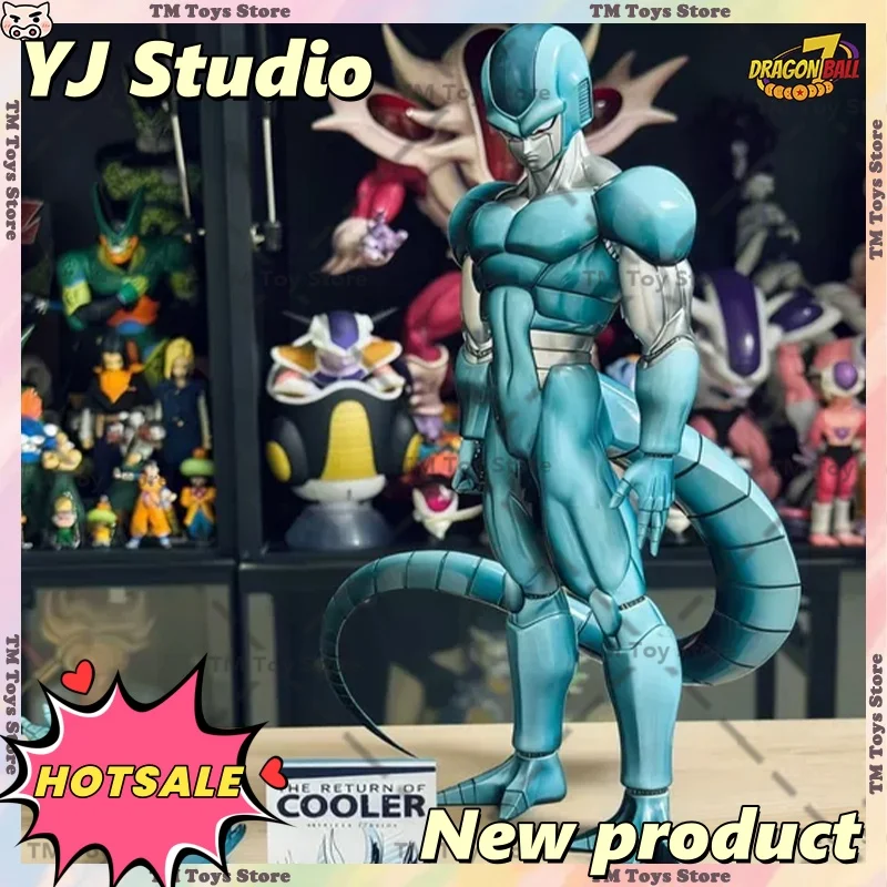 

Новая коллекционная фигурка YJ Studio Dragon Ball Z Cooler, 28 см, металлическая, ПВХ-статуэтка, модель для рабочего стола, подарок