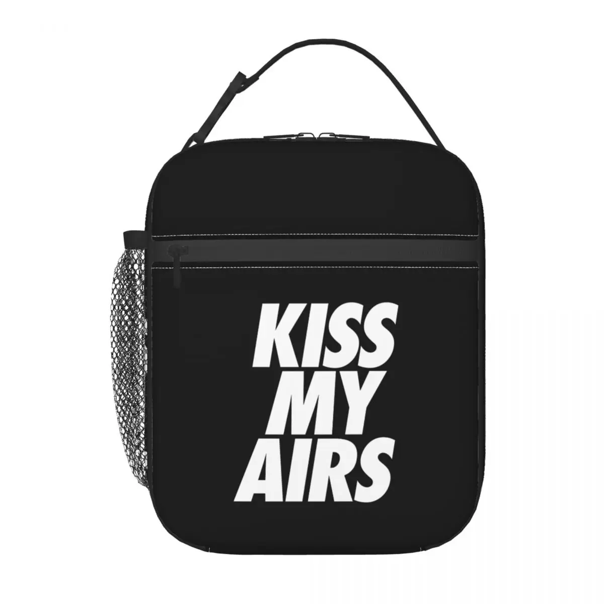 Kiss My Airs Insulated Lunch Tote Bag for Women Portable Cooler Thermal Food Lunch Box Work School Travel