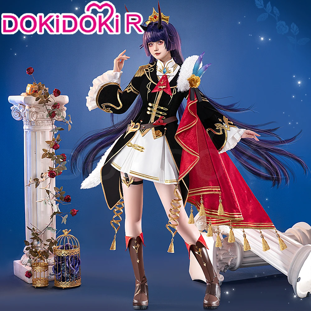 Raiden Mei Cosplay Costume Honkai Impact 3rd Cosplay DokiDoki-R Raiden Mei Cosplay Nocturne Ablaze Uniform Costume Women